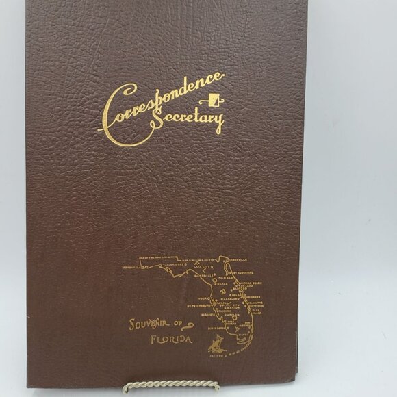 Vintage Correspondence Secretary Paper Postcards Souvenir Florida St Petersburg - Picture 4 of 7